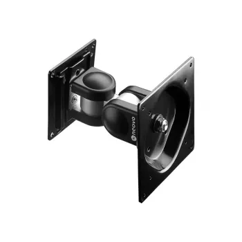 Monitor-Wand-/Tischhalterung AG Neovo PMK-01 für 15-Zoll–32-Zoll-Bildschirme, VESA 75x75–100x100, max. Belastung 14 kg, Neigung ±90°, Schwenkung 180° (Schwarz)