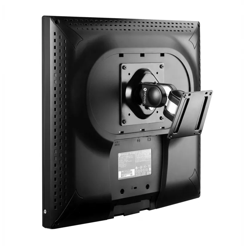 Monitor-Wand-/Tischhalterung AG Neovo PMK-01 für 15-Zoll–32-Zoll-Bildschirme, VESA 75x75–100x100, max. Belastung 14 kg, Neigung ±90°, Schwenkung 180° (Schwarz)
