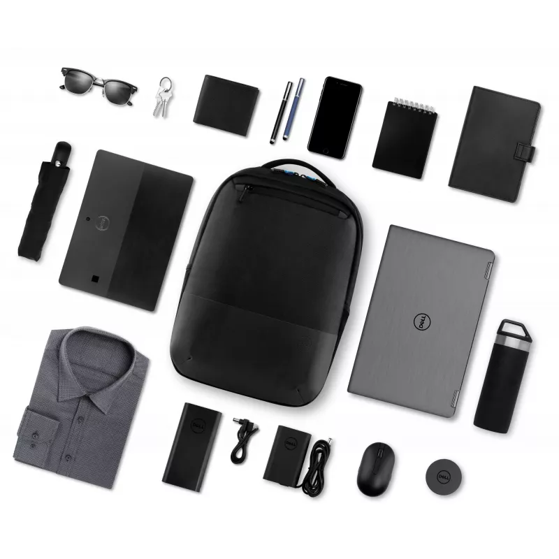 DELL Pro schlank Backpack 15, Rucksack, 38,1 cm (15 Zoll), Schultergurt, 558 g
