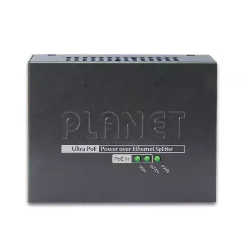 Netzwerk-Splitter PLANET POE-172S Schwarz