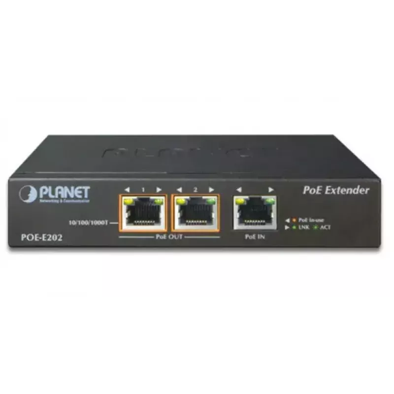 Netzwerk-Sender & -Empfänger PLANET POE-E202