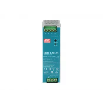 LevelOne 24V DC Industrienetzteil, 120W, DIN-Schienenmontage