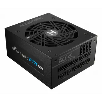 FSP Hydro PTM PRO 1350W Netzteil ATX ATXV3.1 Schwarz, 1350 W, 110 - 240 V, 50/60 Hz, Aktiv, 20 W, 1350 W