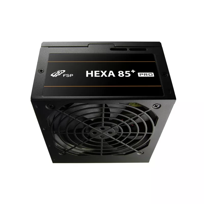 FSP HEXA 85+ PRO 350W Netzteil ATX ATX2.5 Schwarz, 350 W, 100 - 240 V, 50 - 60 Hz, 5 - 2 A, Aktiv, 85 W