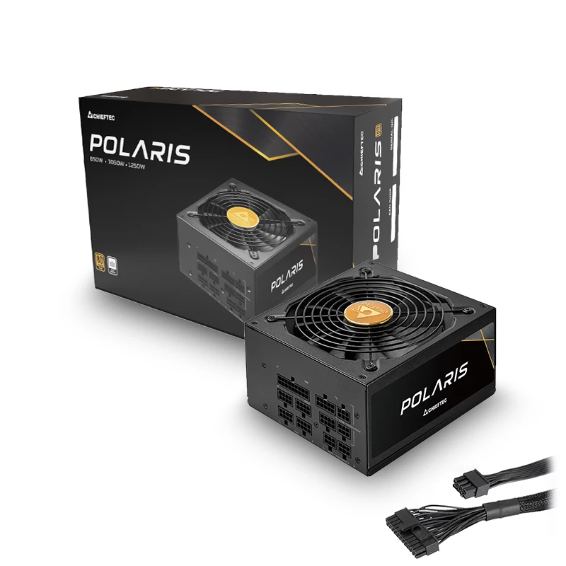 Chieftec Polaris PPS-1050FC Netzteil 1050 W 20+4 pol ATX ATX Schwarz