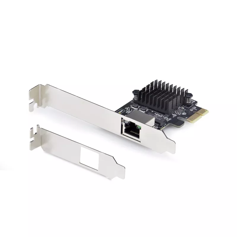 StarTech.com 1-Port 5G Gigabit PCIe Netzwerkadapterkarte, 5G/2,5G/1G/100M/10M PCI Express LAN-Karte, Realtek RTL8126, Windows und Linux, TAA-konform