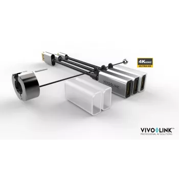 Vivolink PROADRING7S Videokabel-Adapter DisplayPort + Mini DisplayPort + USB Typ-C 3 x HDMI