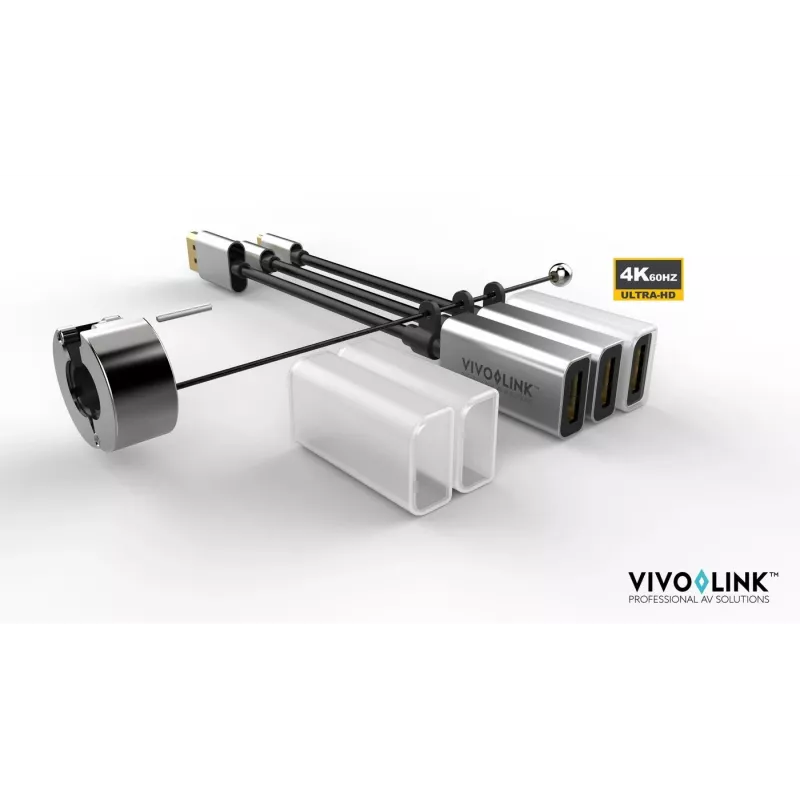 Vivolink PROADRING7S Videokabel-Adapter DisplayPort + Mini DisplayPort + USB Typ-C 3 x HDMI