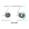 Vivolink PROADRING7S Videokabel-Adapter DisplayPort + Mini DisplayPort + USB Typ-C 3 x HDMI