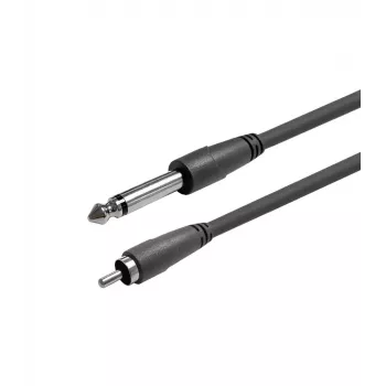 Vivolink PROAUDJACKMRCA10 Audiokabel 10 m 6,35 mm Klinke auf Cinch Schwarz