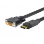 Vivolink PRODPDVI4K2 Videokabel-Adapter 2 m DisplayPort DVI-D Schwarz