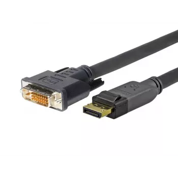 Vivolink PRODPDVI7.5 Videokabel-Adapter 7,5 m DisplayPort DVI-D Schwarz
