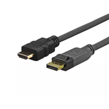 Vivolink PRODPHDMI4K3 Videoadapterkabel 3 m DisplayPort HDMI Schwarz