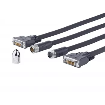 Vivolink PRODVICW10 DVI-Kabel 10 m DVI-D Schwarz