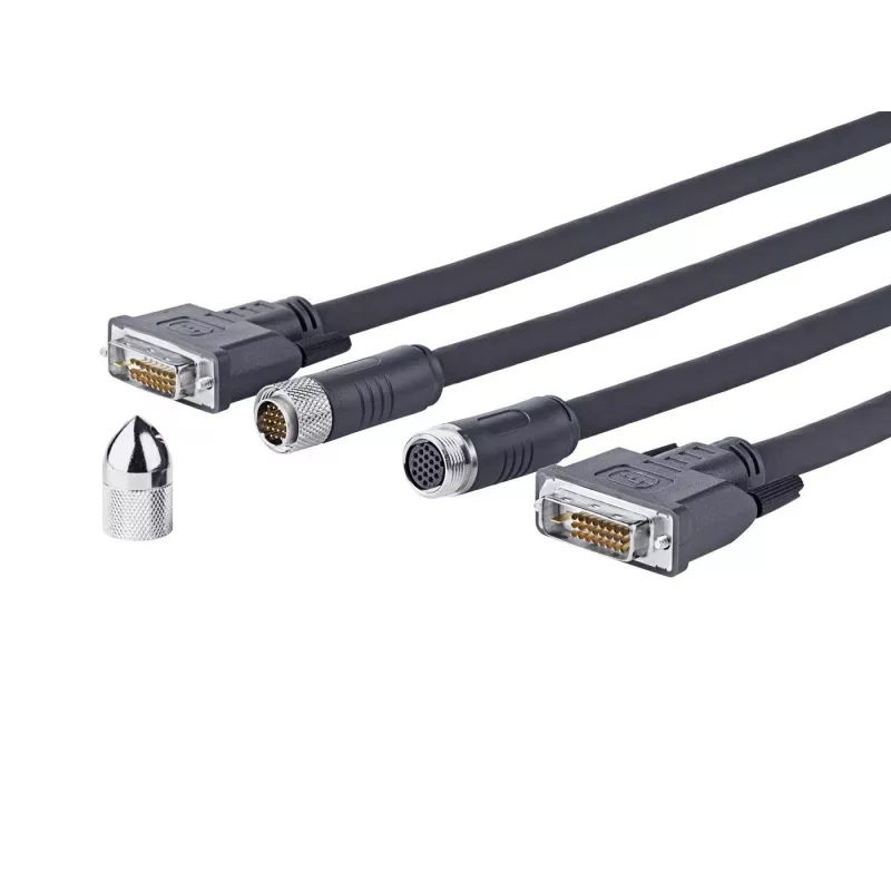 Vivolink PRODVICW20 DVI-Kabel 20 m DVI-D Schwarz