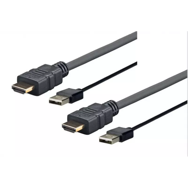 Vivolink PROHDMIUSB3 Videokabel-Adapter 3 m HDMI USB Typ-A Schwarz