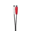 Vivolink PROMJMRCAF0.2 Audiokabel 0,2 m 2 x RCA 3,5 mm Schwarz