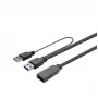 Vivolink PROUSB3AAF7C USB-Kabel USB 3.2 Gen 1 (3.1 Gen 1) 7 m USB A Schwarz