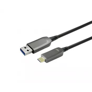 Vivolink PROUSBCAMMOP15 USB-Kabel USB 3.2 Gen 1 (3.1 Gen 1) 15 m USB-C USB-A Schwarz