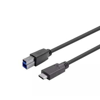 Vivolink PROUSBCBMM5 USB-Kabel USB 3.2 Gen 1 (3.1 Gen 1) 5 m USB C USB B Schwarz
