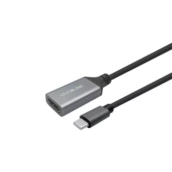 Vivolink PROUSBCHDMIMF1 Videokabel-Adapter 1 m USB C HDMI Schwarz