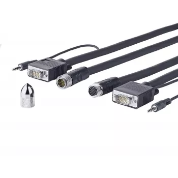 Vivolink PROVGASCW10 VGA-Kabel 10 m VGA (D-Sub) Schwarz