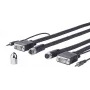 Vivolink PROVGASCW15 VGA-Kabel 15 m VGA (D-Sub) Schwarz