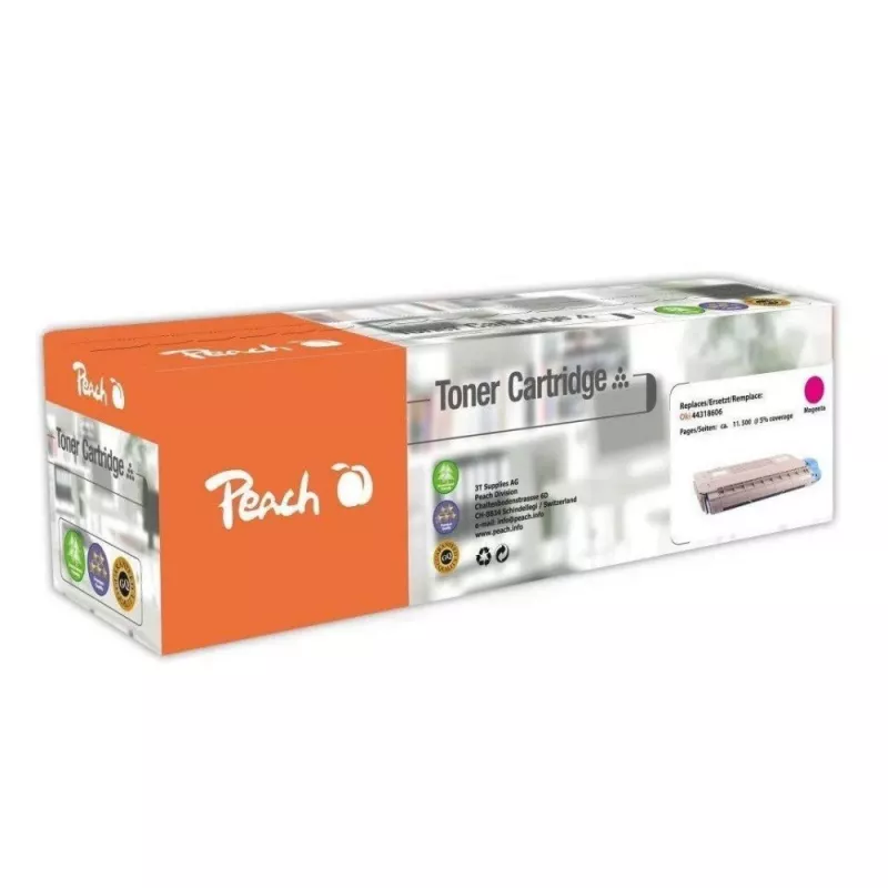 Peach 110600 Tonerkartusche 1 Stk. Kompatibel Magenta