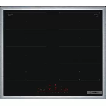Bosch Serie 6 PXX645HC1E Kochfeld Schwarz Integriert 60 cm Zonen-Induktionskochfeld 4 Zone(n)