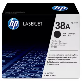 HP 38A Original LaserJet Tonerkartusche Schwarz 1 Stück