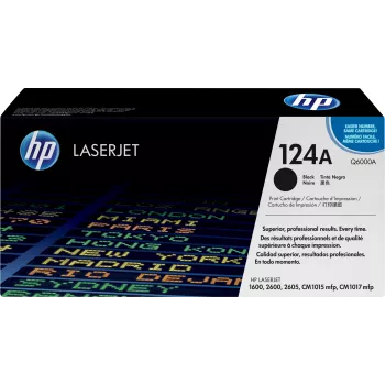 HP 124A Schwarz Original LaserJet Tonerkartusche