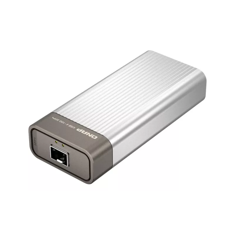 QNAP USB 4 Type-C auf 1 x 10GbE SFP+ Netzwerkadapter Ethernet 10000 Mbit/s