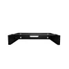 StarTech.com 2U Wandmontage-Netzwerkschrank – 14 Zoll tief (Low Profile) – 19 Zoll Patchpanel-Halterung für flache Server, IT-Geräte, Netzwerk-Switches – 35 kg Tragfähigkeit, Schwarz