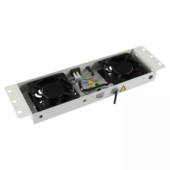 Rack-Zubehör Lanview RAF115WH-UK 1U 2 Lüfter Weiß