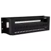 Rack-Zubehör Lanview RAX630BL Schwarz 3HE 19 Zoll