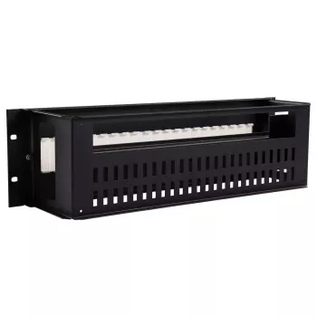 Rack-Zubehör Lanview RAX630BL Schwarz 3HE 19 Zoll