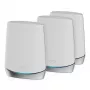 NETGEAR Orbi RBK753 AX4200 WiFi 6 Mesh-System Tri-Band (2,4 GHz / 5 GHz / 5 GHz) Wi-Fi 6 (802.11ax) Weiß 7 Intern