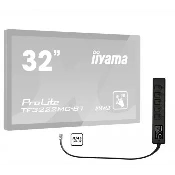 iiyama RC TOUCHV01 Fernbedienung Kabelgebunden Monitor Drucktasten