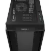 PC-Gehäuse DeepCool CC560 V2 Midi Tower Schwarz — ATX/microATX, Tempered Glass, RGB-Front, 360mm-Front-Radiator, 370mm-GPU
