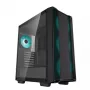 PC-Gehäuse DeepCool CC560 V2 Midi Tower Schwarz — ATX/microATX, Tempered Glass, RGB-Front, 360mm-Front-Radiator, 370mm-GPU