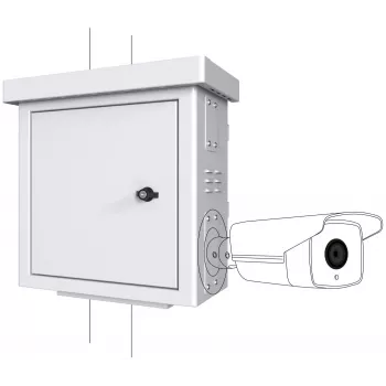 Rack-Schrank Lanview RCCTV001 0U IP66 Weiß 25kg