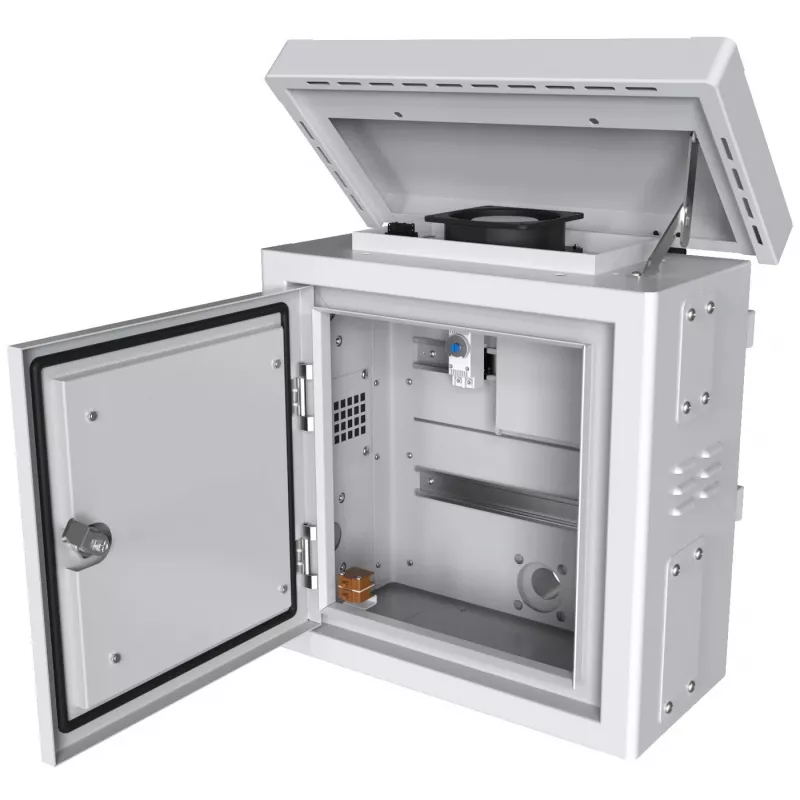 Rack-Schrank Lanview RCCTV001 0U IP66 Weiß 25kg