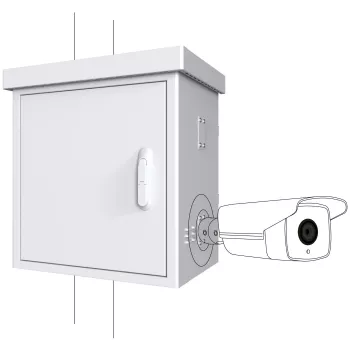 Lanview RCCTV003 Rack-Schrank 0U Weiß
