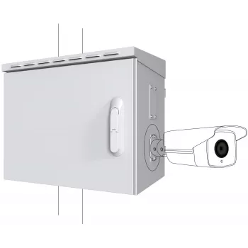 Lanview RCCTV005 Rackschrank 0U Weiß
