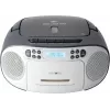Tragbarer Ghettoblaster Reflexion RCR2260DAB weiß/grau mit DAB+/UKW-Tuner und CD-Player
