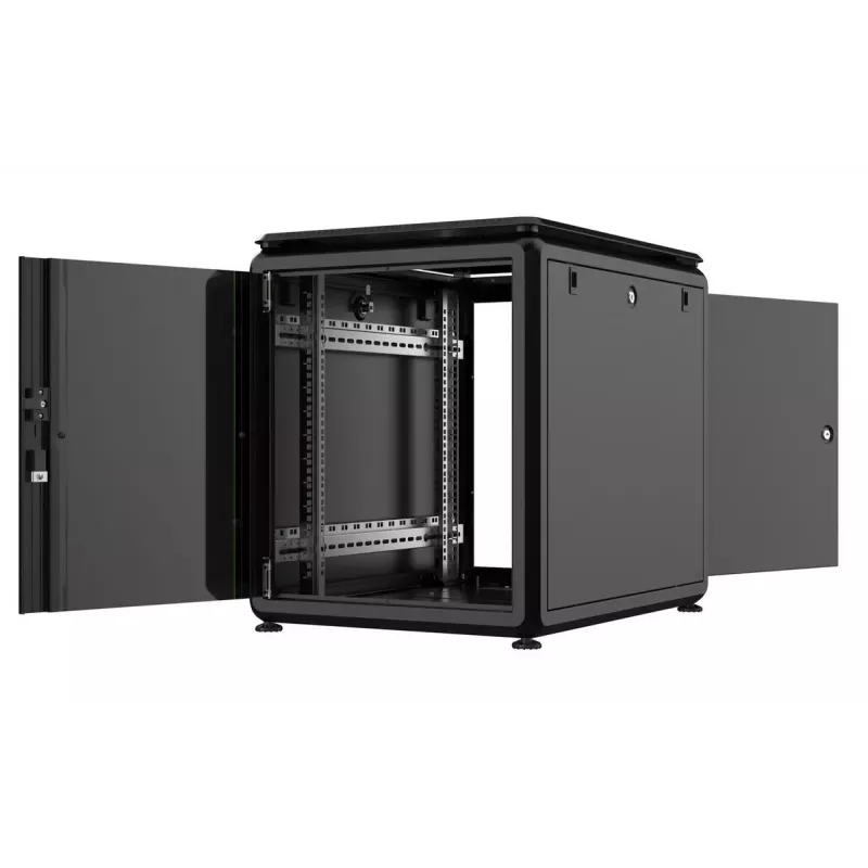 Rack-Schrank Lanview RDL12U68BL 12U Schwarz 600 kg IP20