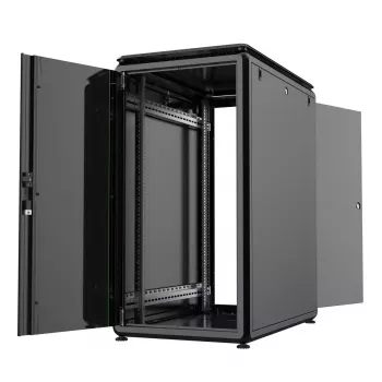 Rackschrank Lanview RDL22U61BL 22U Schwarz 600kg IP20