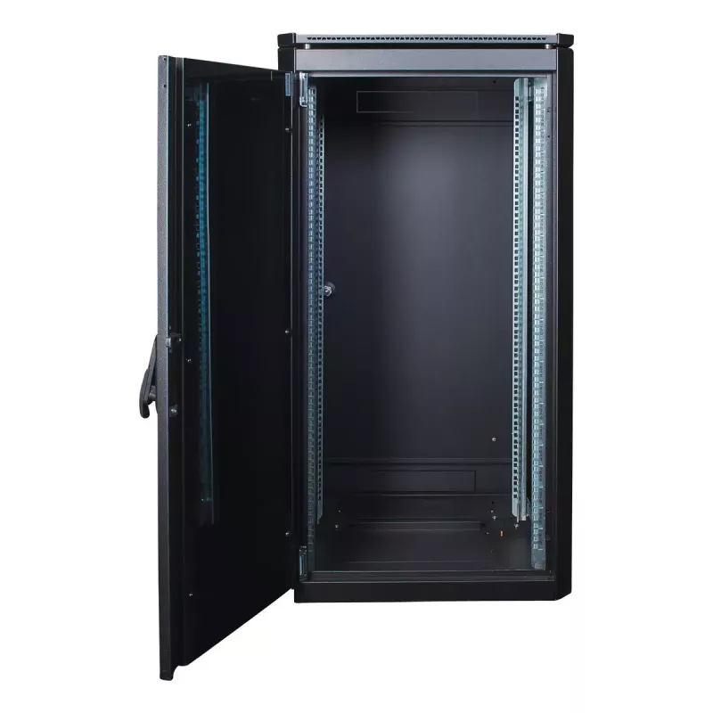 Freistehendes Rack LOGON RDL22U66BL 22U Schwarz 600 kg Kapazität