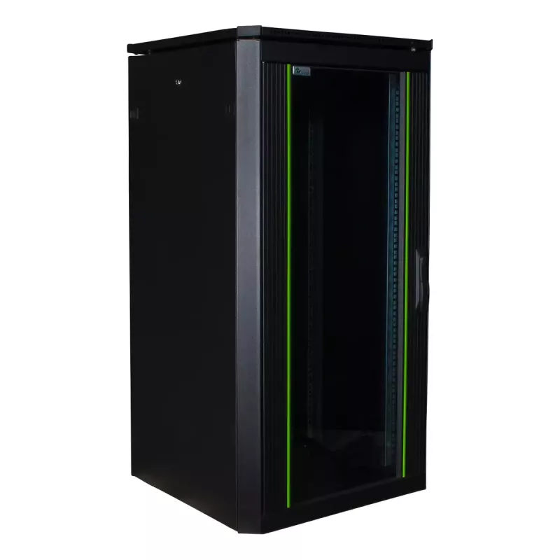 Freistehendes Rack LOGON RDL22U66BL 22U Schwarz 600 kg Kapazität