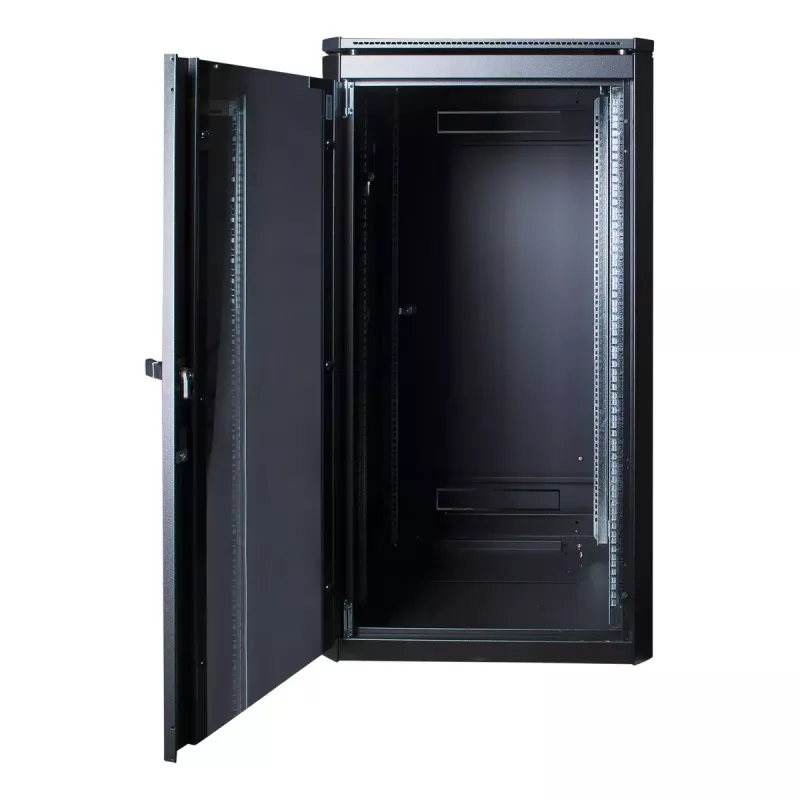 Freistehendes Rack LOGON RDL22U68BL 22U 600 kg Kapazität Schwarz